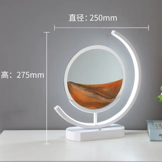 Moving Sand USB Charging Lamp