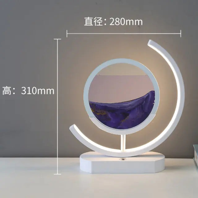 Moving Sand USB Charging Lamp