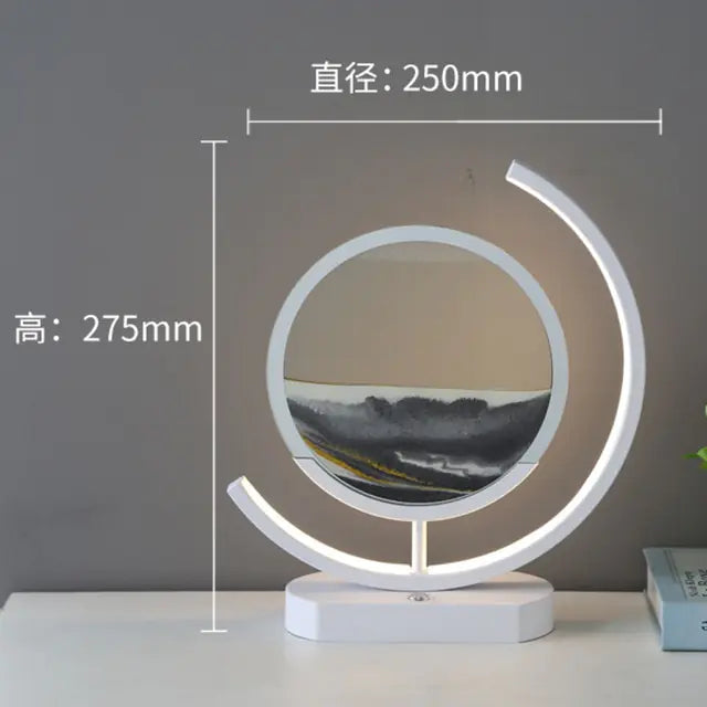 Moving Sand USB Charging Lamp