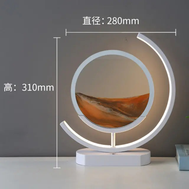 Moving Sand USB Charging Lamp