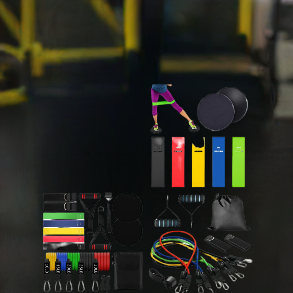 100LB Fitness Band Set