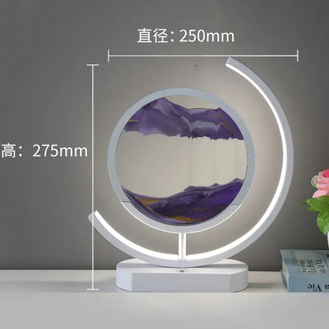 Moving Sand USB Charging Lamp
