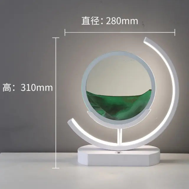 Moving Sand USB Charging Lamp